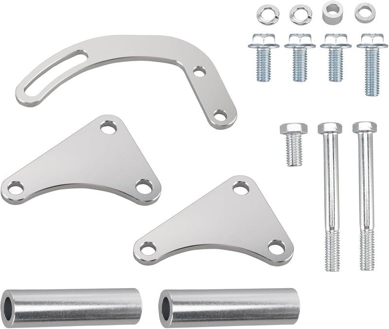 Areyourshop Power Steering Pump Bracket Kit 551497 316-3000833 for Chevy 396 402 409 427 454 502 V8 Long Water Pump 454 Big Block - Image 3